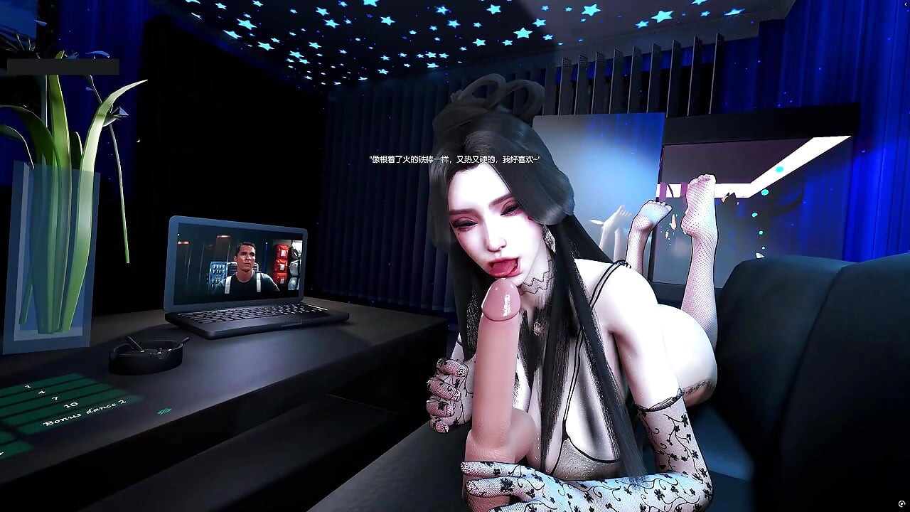 幻想女神：动画屁股女王 - 3D 动画成人动漫