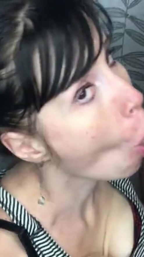 How hard this beauty tries to lift him just enough so he can’t fully go down her throat! | Clip 1