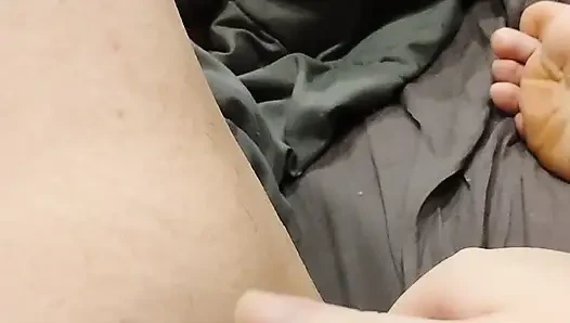 Jerk off session.