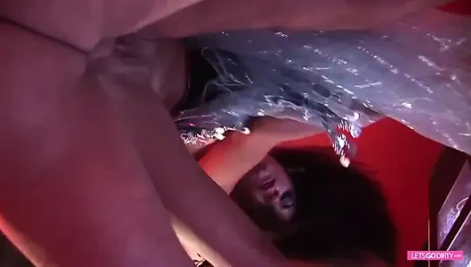 Belly dancer twin girls are ready for orgy fuck