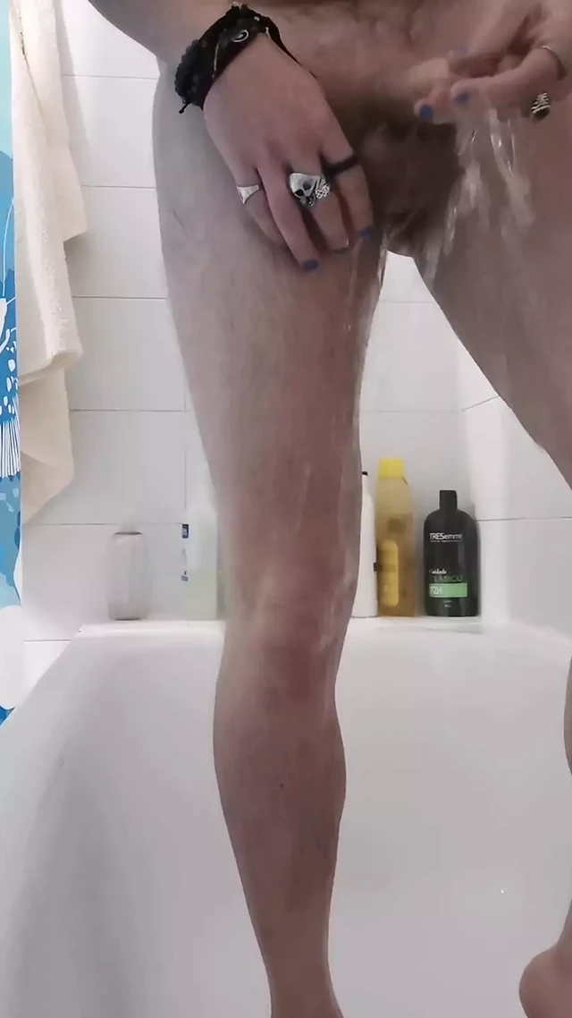 Watch Me Enjoying My Cock In The Shower