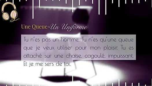 You're Just a Tail to Use - French audio femdom