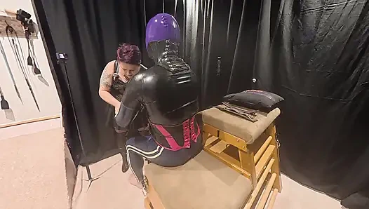 Ristricted Latex's first session with me First Part