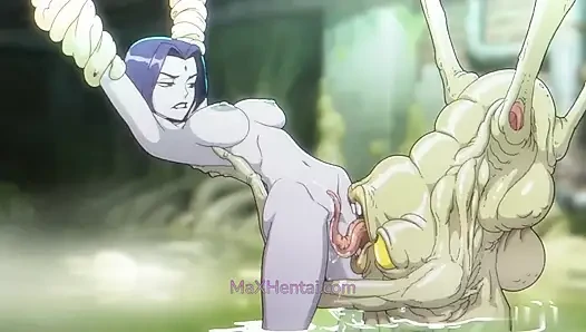 Terk edilmiş binanın kötü sırrı (anime hentai)