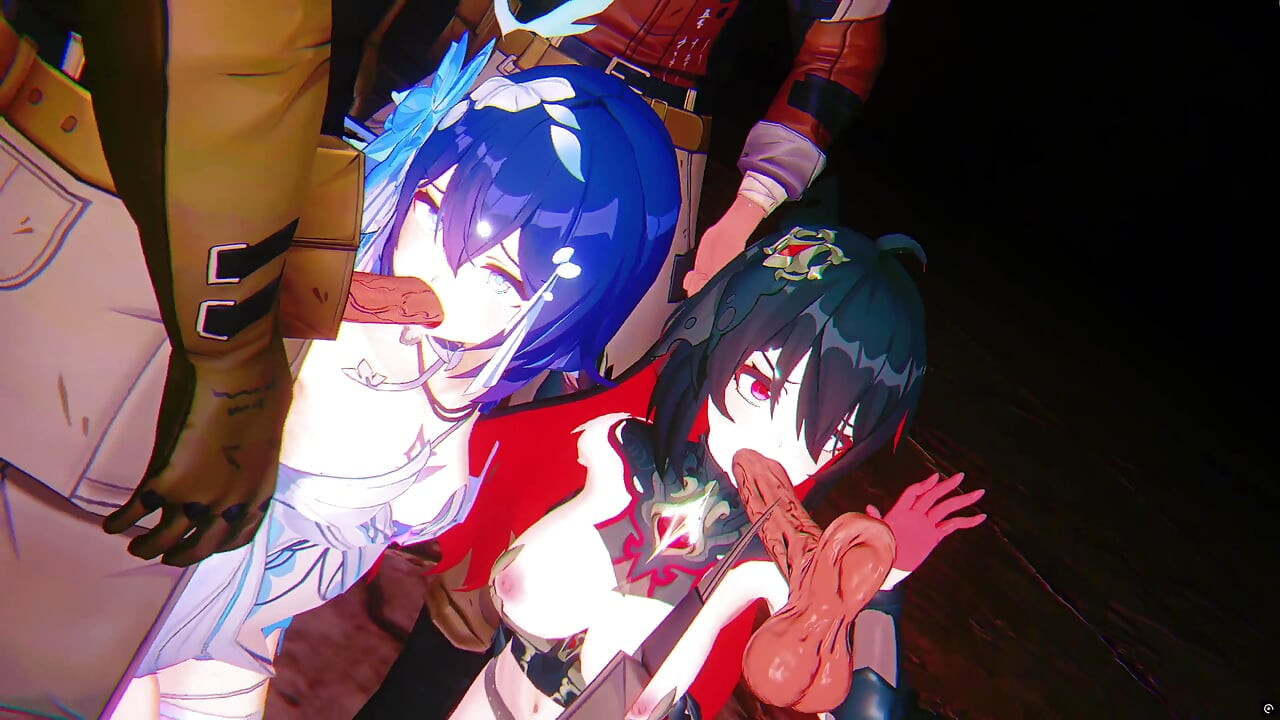 Honkai Impact - Seele Vollerei BBC груб секс - 3D хентай анимации