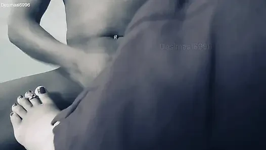 I wetted my cock with my stepmother's saliva and had sex with her beautiful pussy