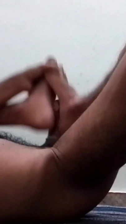 Emotional moment from "Horny Boy's Hard dick rubbing masterbation by Feet"