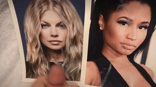 Cum Tribute: Fergie & Nicki Minaj