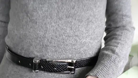 Belt Fitting in the Living Room, Part 3, Lady Victoria Valente