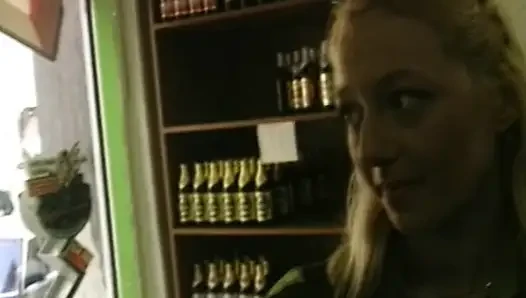Shy Girl Takes Him Carefully in Her Mouth