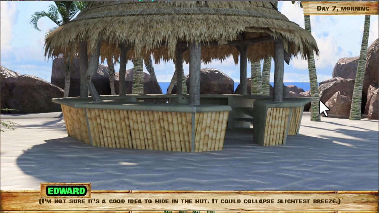 Lewd Island # 7 - explorando a praia