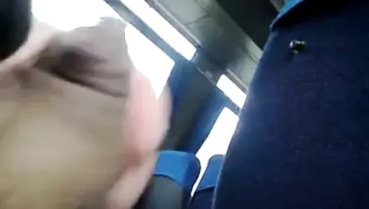 Migający kutas w autobusie - 2014.11.25 - część 2