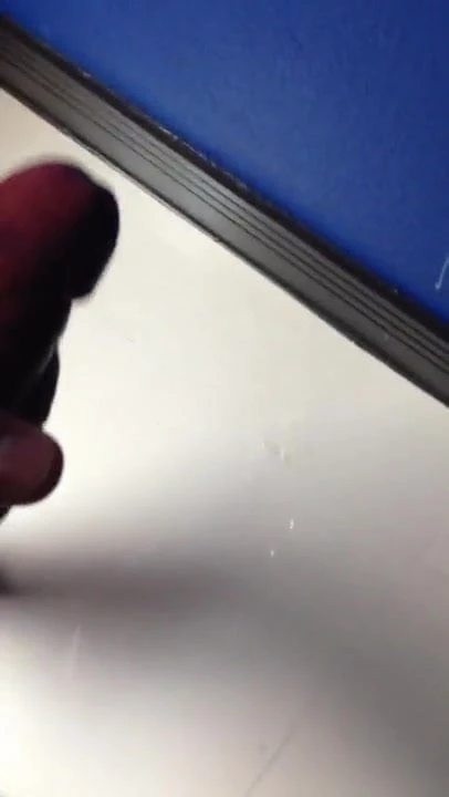 Cumming on wall