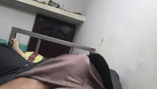 Hot Six Pack Boy Masterbating in the Room