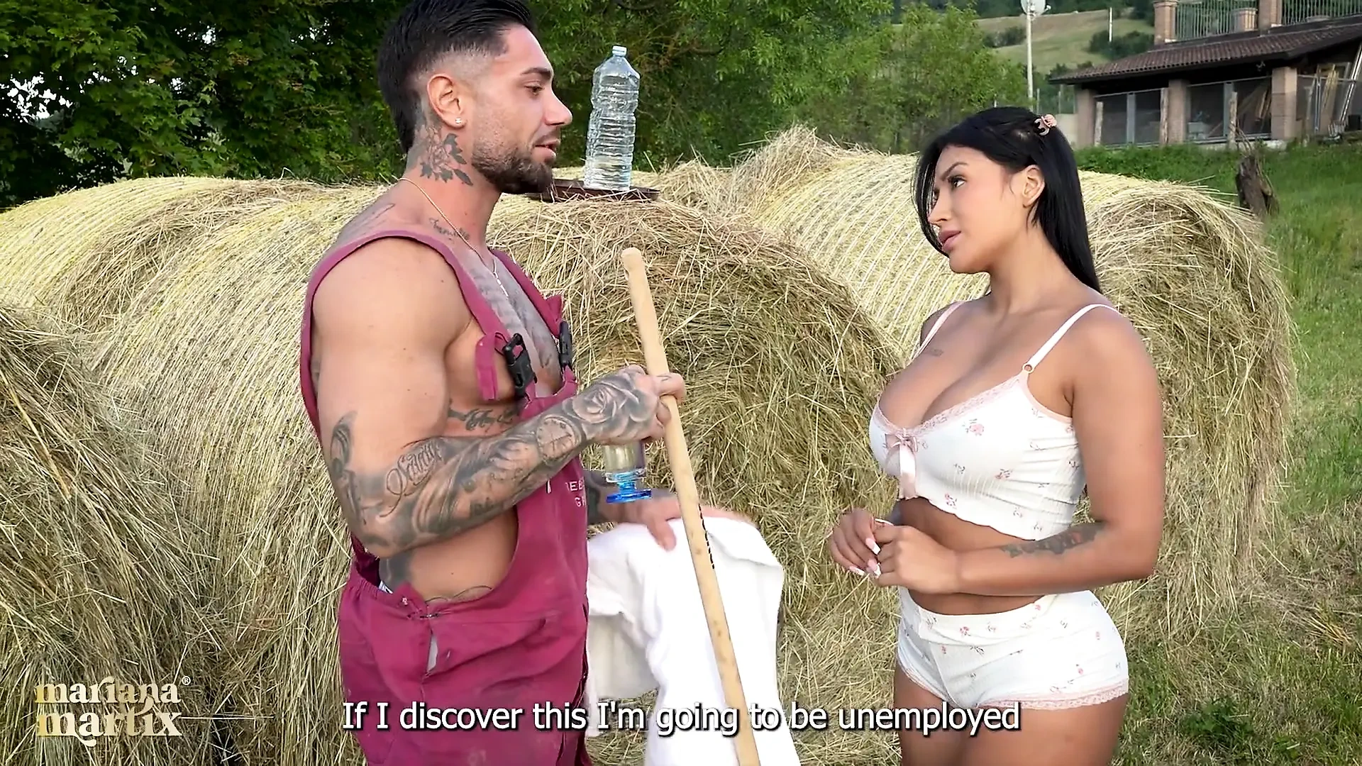 Latina Cuckold Fucks Her Farmer Outdoors Before Her Husband Arrives – Mariana Martix & Dandy Love