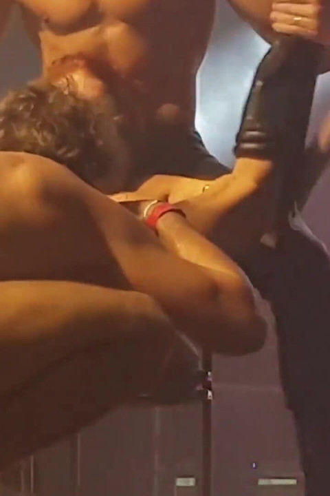 MugurPorn making show at erotic festival