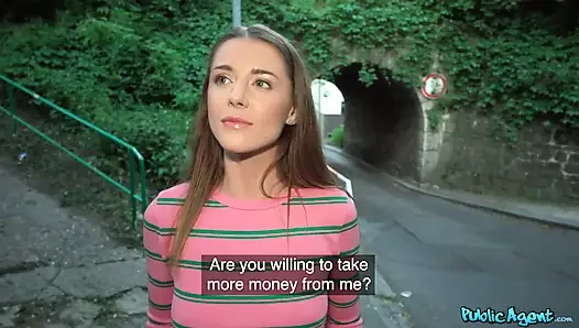 Kamu görevlisi - seksi öğrenci Sybil ve seks deneyimi