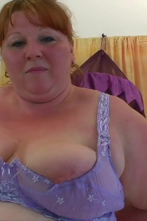 Fat thick sexy curvy woman with wet pussy lets herself be fucked in various positions to get cum on her face