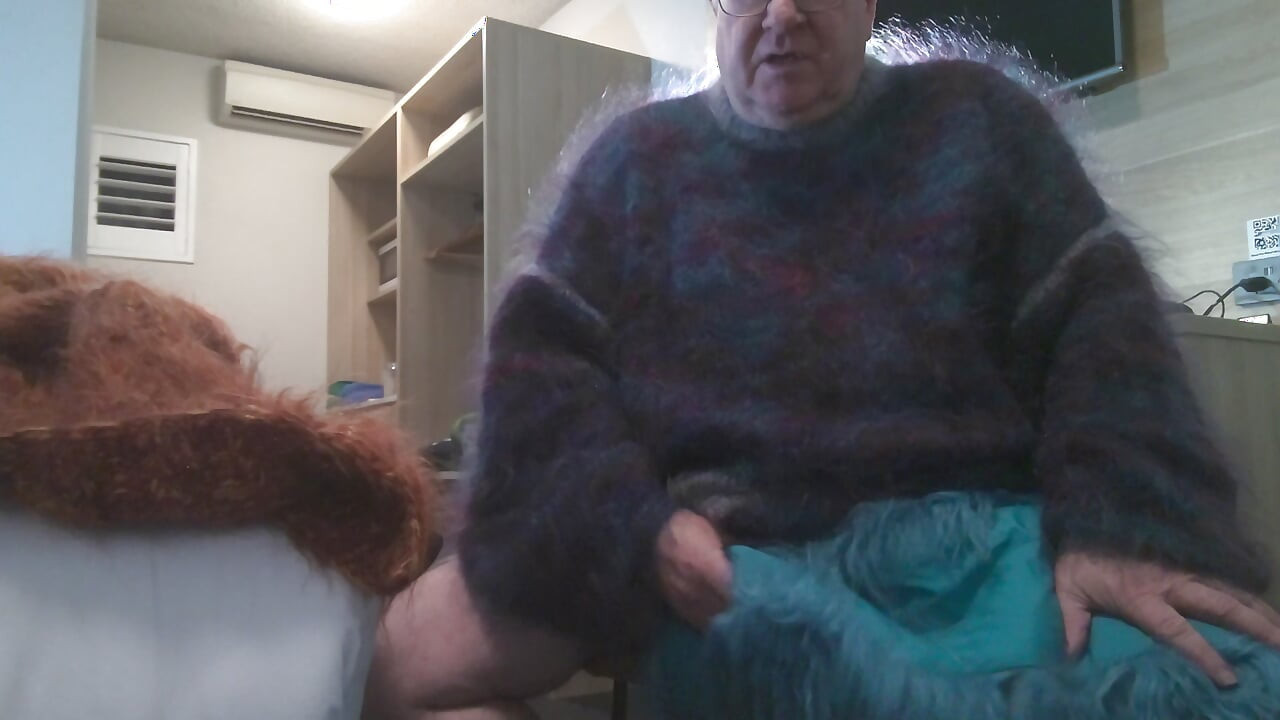 Mohair masturbation