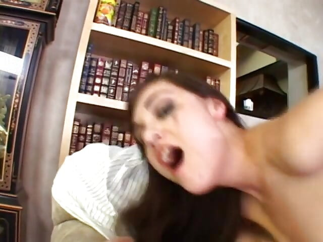Tight, toned brunette gets rough oral and vaginal sex