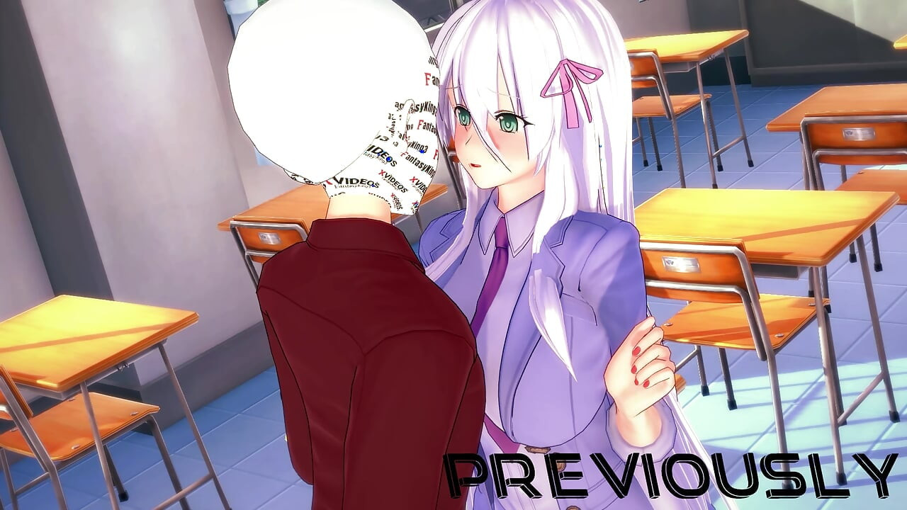 Teacher Rossweisse sends me to detention to give me a blowjob - DXD NTR Madness Series
