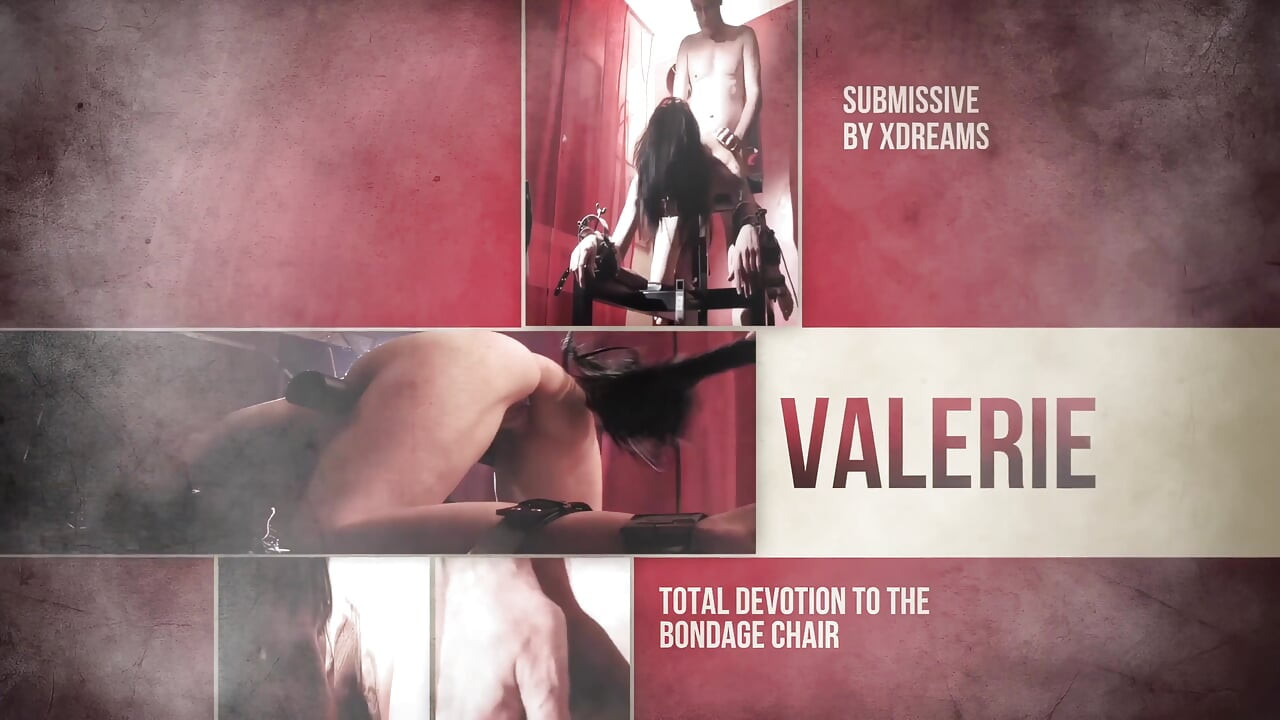 Valerie Total Devotion to the Bondage Chair