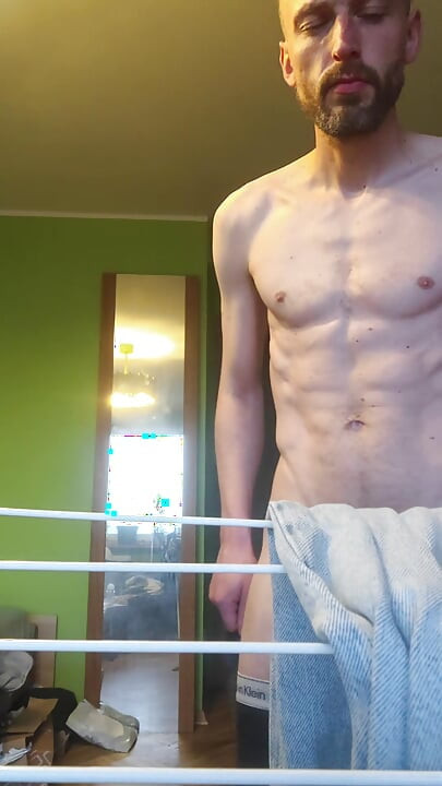 Polish boy striptease amateur