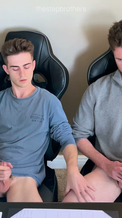 Jerking off with My Bro