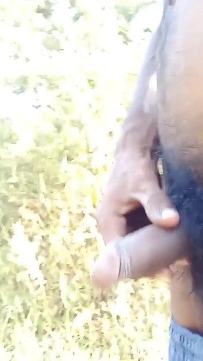 Outdoor Pissing in the middle of the jungle. Hot handsome face with beard boy Rajeshplayboy993 new public pissing video | Clip 1