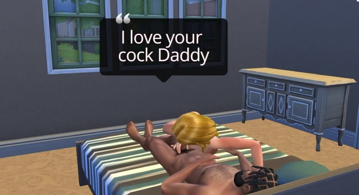 Ze houdt van papa