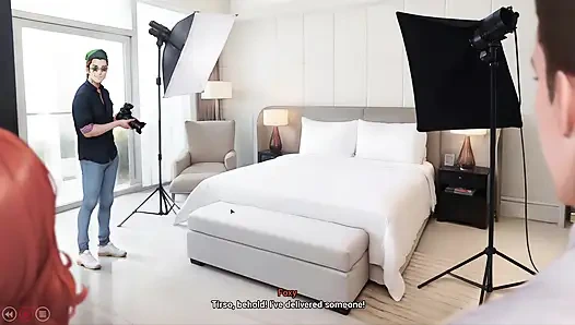 Милфа-анимация дарит новенькому мужику нежный, страстный прием в отеле