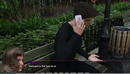 Haley hikayesi #13 - Adriana Johannes'e oral seks yaptı... Haley ve... gece dışarıda... Johannes banyoda Haley'i sikiyor