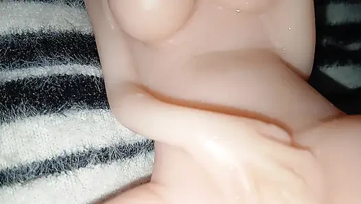 Ultra Lifelike Silicone Doll POV - 4K Solo Toy Session