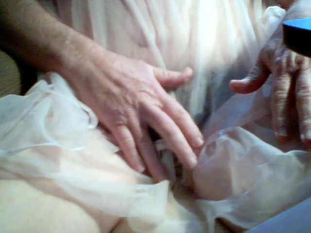Locked up again in cage and cum