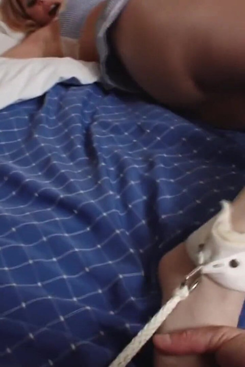 Bondage and Tickling Masturbation of Hot Mature Blonde MILF in Pantyhose