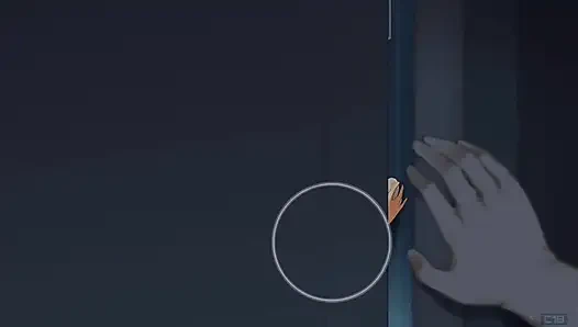 Watching Step Sis on a Wall Dildo