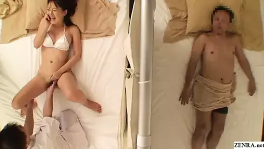 Японский массаж пошел не так, как надо Тайный секс в HD субтитрах