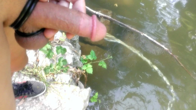 Pee in the river