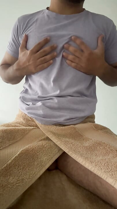 Hot Indian Twink Shows His Nice Cock and Cums for You