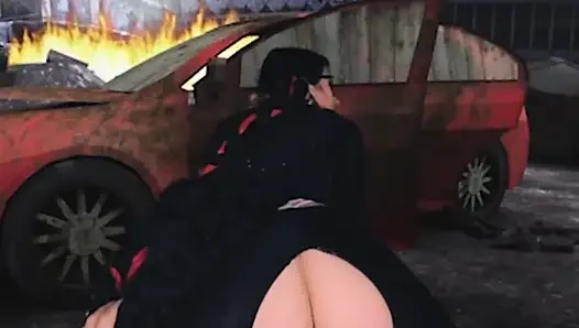 VRCosplayX It is time to be naughty With Alex Coal As Bayonetta Part 1