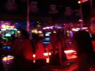 Pattaya Walking Street Girls And Ladyboys Dancing