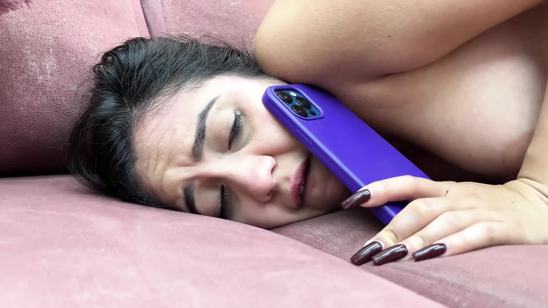 Manuela Alvarez fucks like a slut while jumping on top of her horny stepbrother's cock.