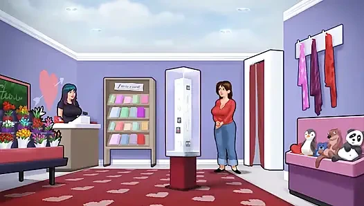 Летняя сага: мачеха целует своего пасынка в общей комнате, эпизод 40