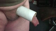 Floppy foreskin with cardboard tubes