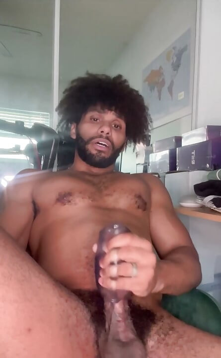 Office Stroke: Man in Suit Masturbation
