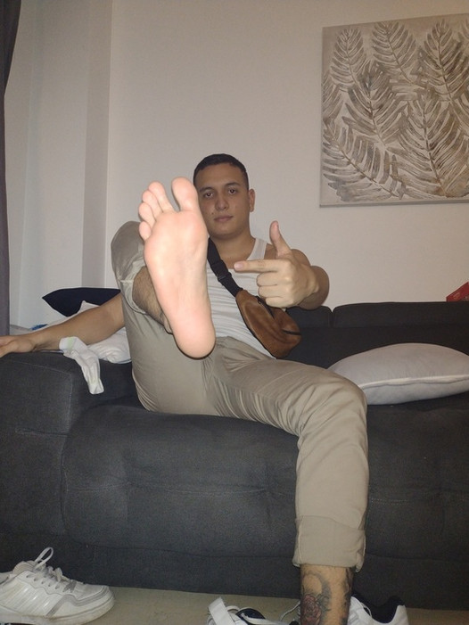 White long socks ( latino feet)