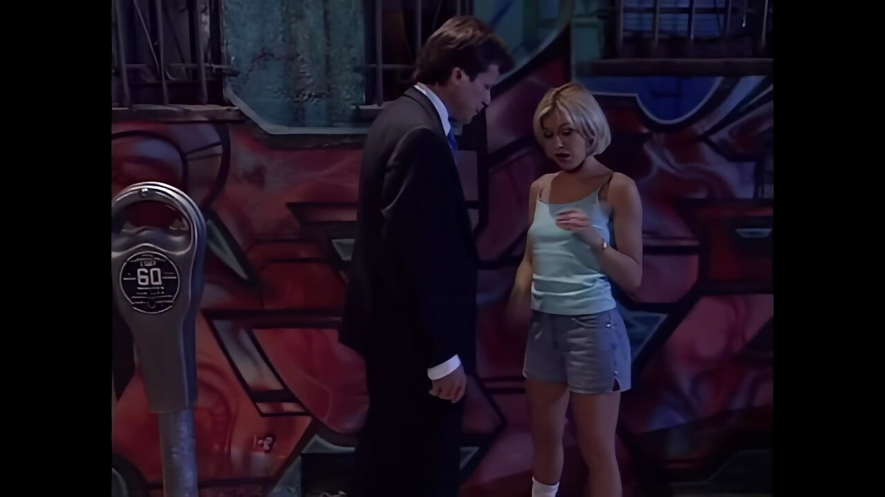 A Hot Night Fuck In The Park For A Young Blonde