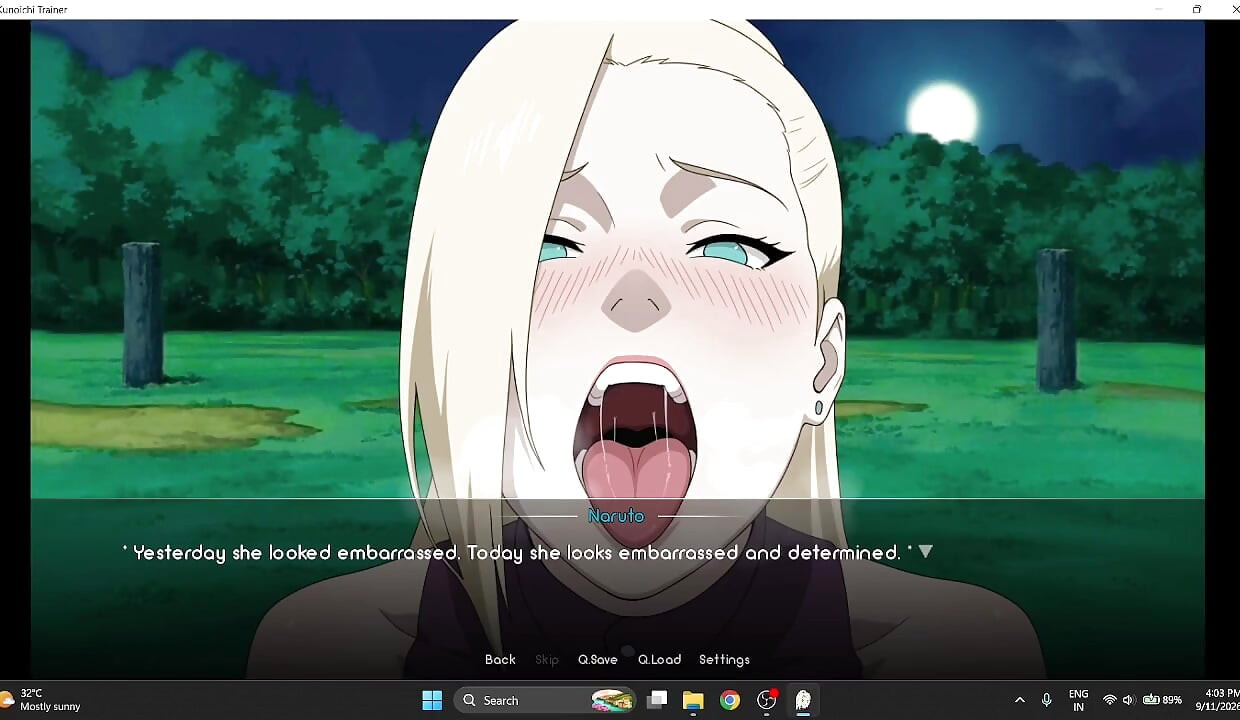 Naruto games Sexy Ino Gameplay showing her desires part 1