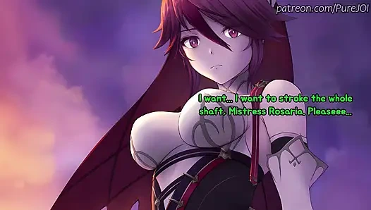 Rosaria from Genshin Impact makes your cock suffer (Edging JOI)