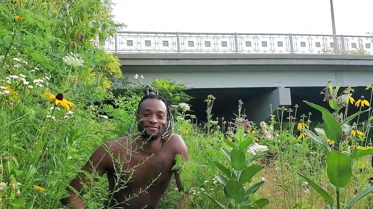 Caught Naked in Public!! Kennie Jai Jerks for All to See!!